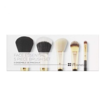 BH Cosmetics Face Essential 5 Piece Brush Set - With Packaging