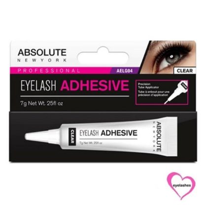 Absolute New York Eyelash Adhesive Tube - Clear - Authentic Cosmetics - Original Makeup Products - Original Cosmetics Nigeria - False Eyelash Glue - Lagos - Abuja - Port Harcourt - Nigeria