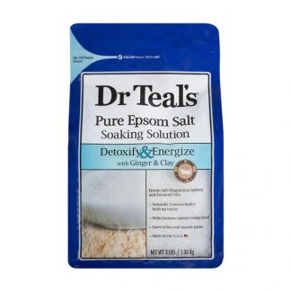 Dr Teal's Epsom Salt Soaking Solution - Detoxify & Energize With Ginger & Clay - Authentic Cosmetics - Original Body Care - Original Cosmetics Nigeria - Lagos - Abuja - Port Harcourt - Nigeria 2