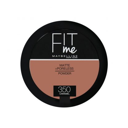 Maybelline Fit Me Matte + Poreless Powder - 350 Caramel - Authentic Cosmetics - Original Makeup - Original Cosmetics Nigeria - Lagos - Abuja